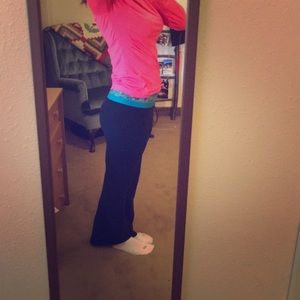 Exercise pants and shirt